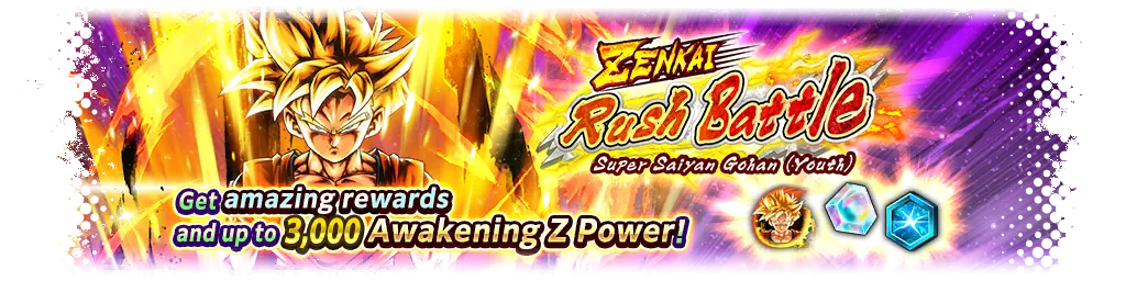 ZENKAI Rush Battle - Son Gohan enfant Super Saiyan -