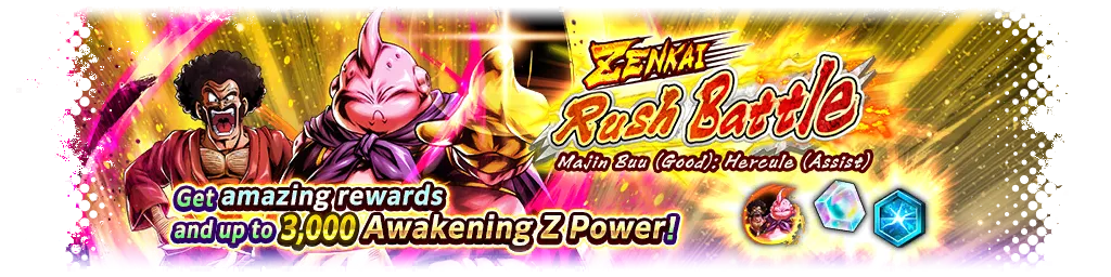 ZENKAI Rush Battle - Boo (gentil) : M. Satan (Soutien) -