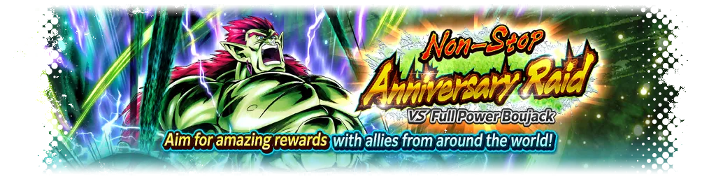 Raid continu de l'anniversaire VS Bojack puissance max