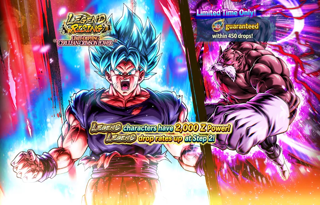 LEGEND RISING - Pouvoir azur et écarlate défiant les limites -